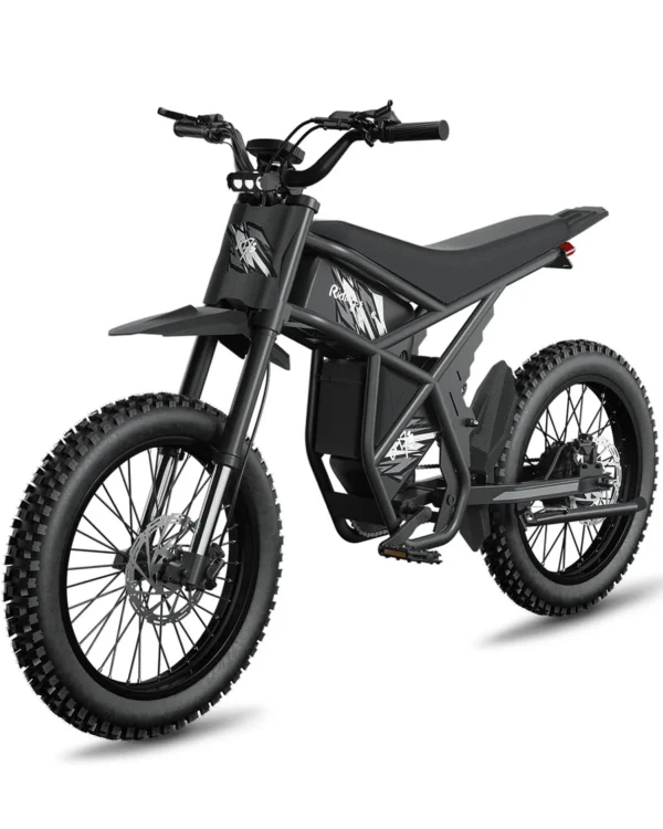 Electric Dirt Bike, 2000W Electric Motorbike, Max 37 MPH & 85 Mile Long Range for sale